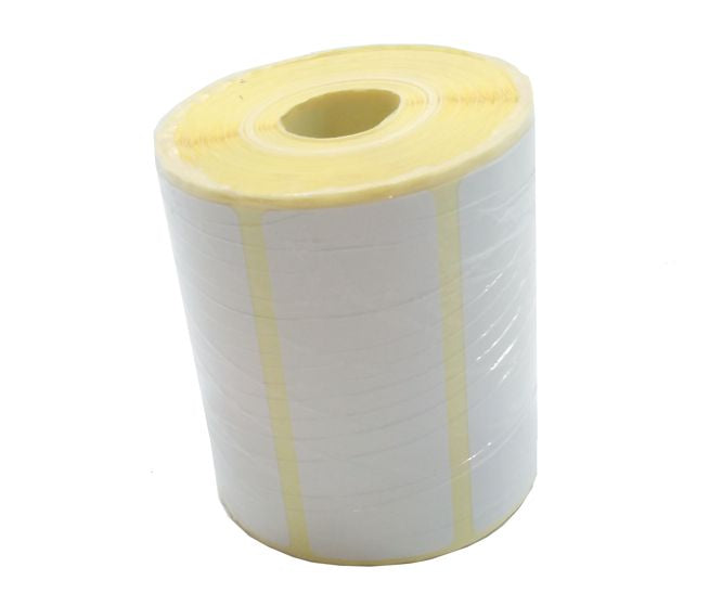 Self Adhesive White Blank Label 56x25mm 1 K/Roll Lbwb5625