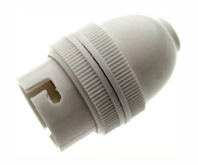 Pvc Lamp Holder For Bayonet Type Bulb 25mm Rb Lamp Holder - Livestainable.co.za