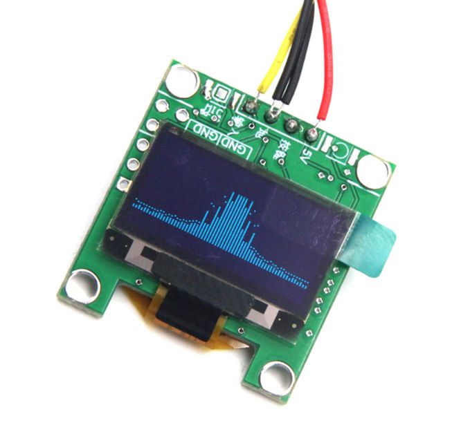 Oled Music Spectrum Display Module Diy 190433