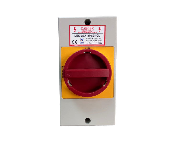 Load Break Switch 40 A 3 P(enclosure) Lbs 40 A 3 P+Encl