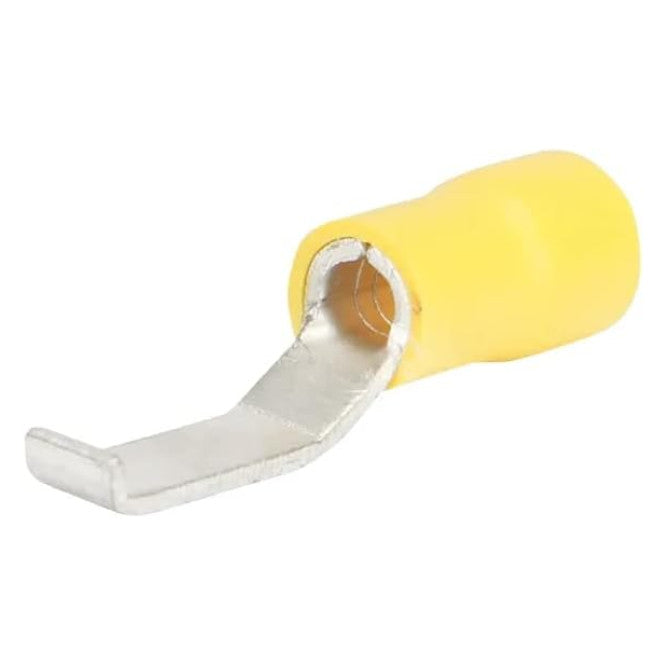 Pre Insulated Crimp Terminal Lipped Blade Yellow 4.6x17mm Lbv5.5 4.6