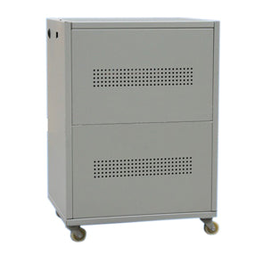 Steel Battery Cabinet 4x100 A 460x470x680mm On Wheels Lc 4