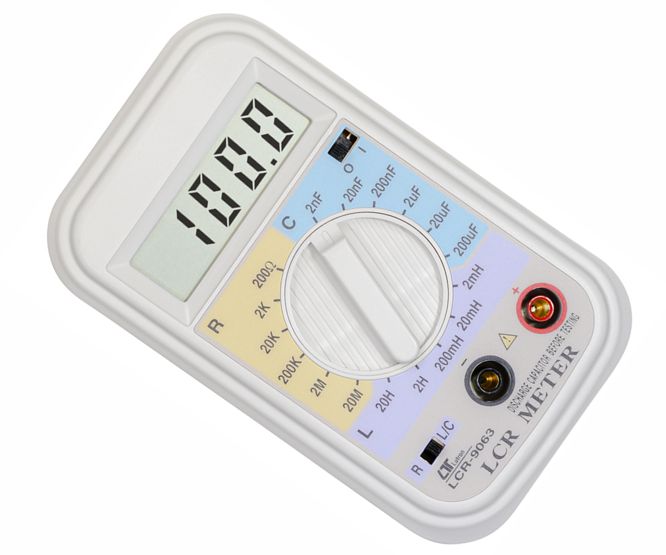 H/H Lcr Multimeter 3 1/2 Digit Ind,Cap,Res Lcr 9063