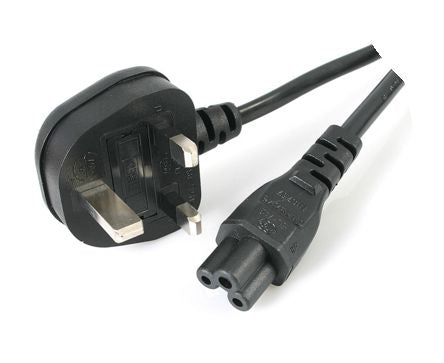 Lead Bt Plug To Clover Socket 1.5m Black 3 Puk–Clover 0.75x3 1.5m