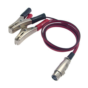 Lead Xlr Socket To Alligator Clip Set L=1m Lead 001