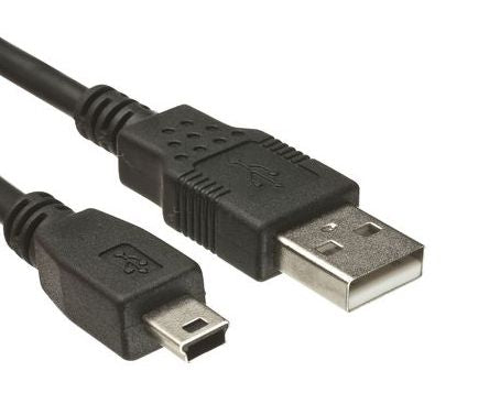 Lead Usb A Plug To Mini B Plug 3 M Black Zq 408 3 M