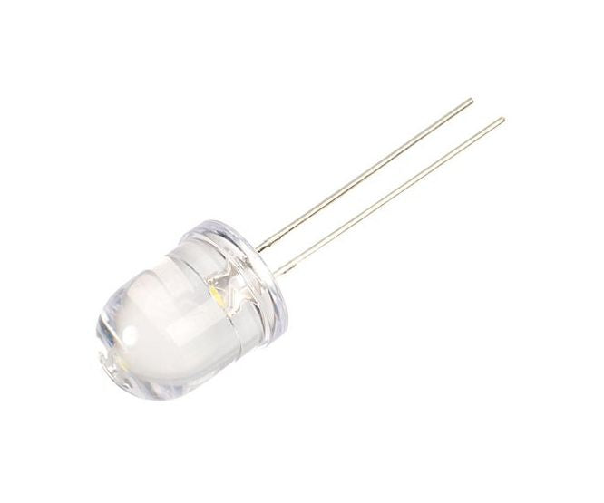 Led 10mm Cl Red Rnd 2 K4mcd 28mm 40 D 200748