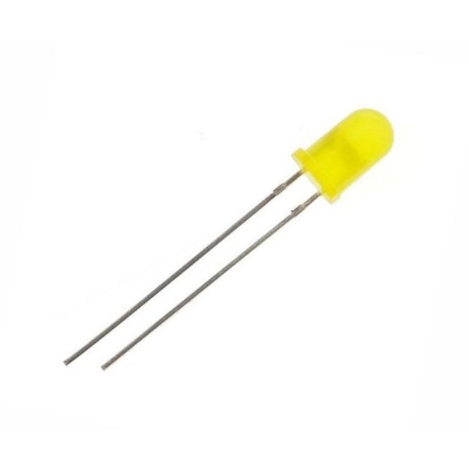 Blink 5mm Round Difused Yellow Led 3 10 Vdc Bb B3174