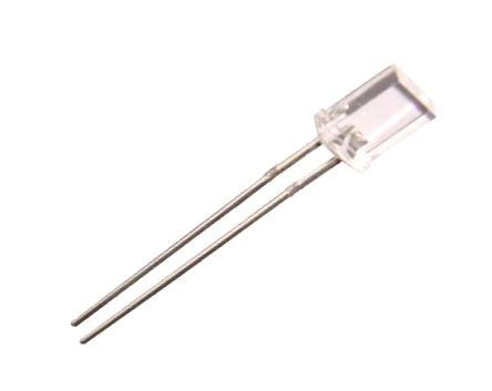 Rectangular Led 3.4x1.2 Clear Yellow Bl R3321 G