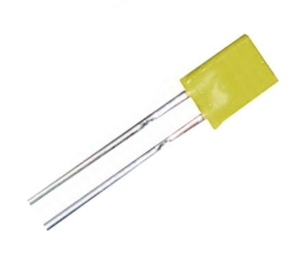 Rectangular Led Di Yl 3.4x1.2mm 3mcd 60 Deg Bl R3421 G
