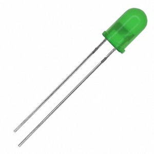 Led 5mm Di Green Rnd L/C 4mcd Bl B2134 L