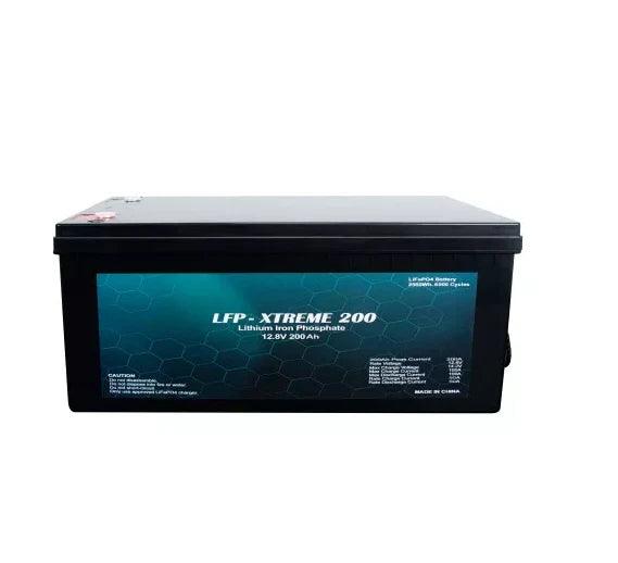 LFP-Xtreme 200Ah - 12.8V Lithium Iron Phosphate (LiFePO4) Battery - Livestainable.co.za