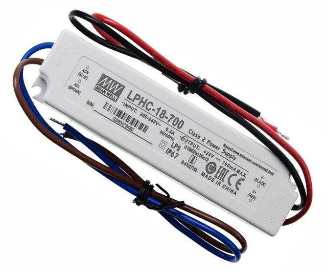 Power Supply Encl. Led Driver I=220 O=6 25 0.7 A 18 W Lphc 18 700 - Livestainable.co.za