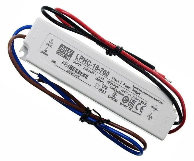 Power Supply Encl. Led Driver I=220 O=6 25 0.7 A 18 W Lphc 18 700