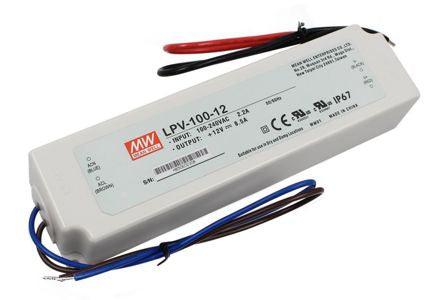 Power Supply Encl. Led Driver I=220 O=12 V 8.5 A 100 W Lpv 100 12 - Livestainable.co.za