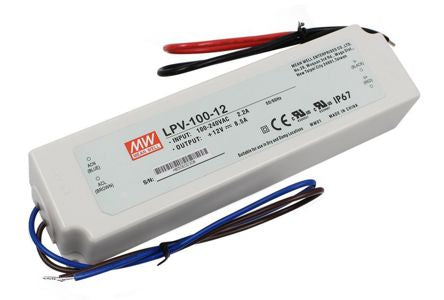 Power Supply Encl. Led Driver I=220 O=12 V 8.5 A 100 W Lpv 100 12