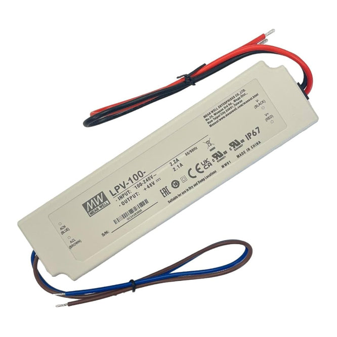 Power Supply Encl. Led Driver I=220 O=36 2.8 A 100 W Lpv 100 36