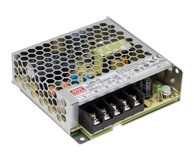 Power Supply Encl. In=220 Out=5 Vdc 14 A 75 W Lrs 75 5