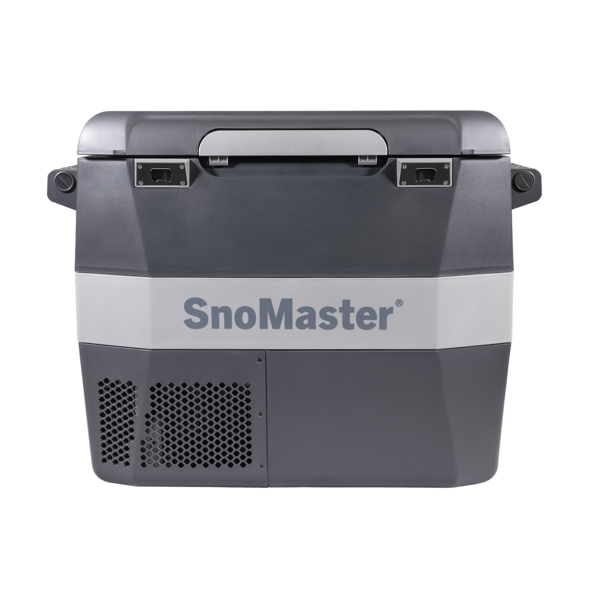 SnoMaster - 54L Plastic Portable Fridge/Freezer DC With 220V Power Adapter - Grey