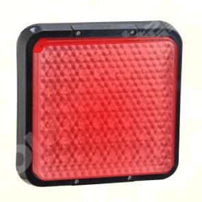 Waterproof Led Lamp Square Red Ltl0801 R - Livestainable.co.za