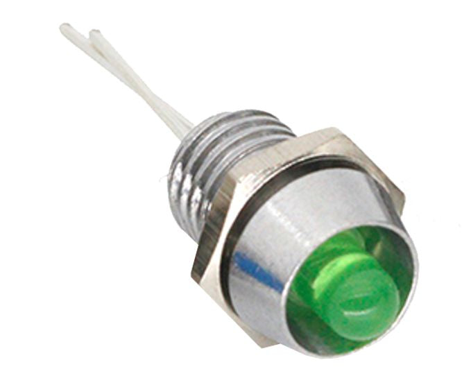 5mm Concave Chrome Led Holder Lty M8 Dz Cc