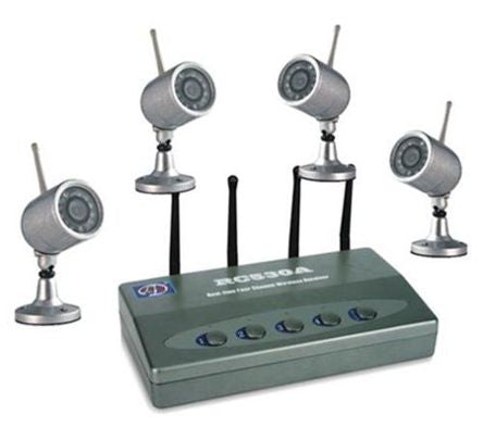 Camera Kit Wireless, 4 Cams Lyd W801 J4