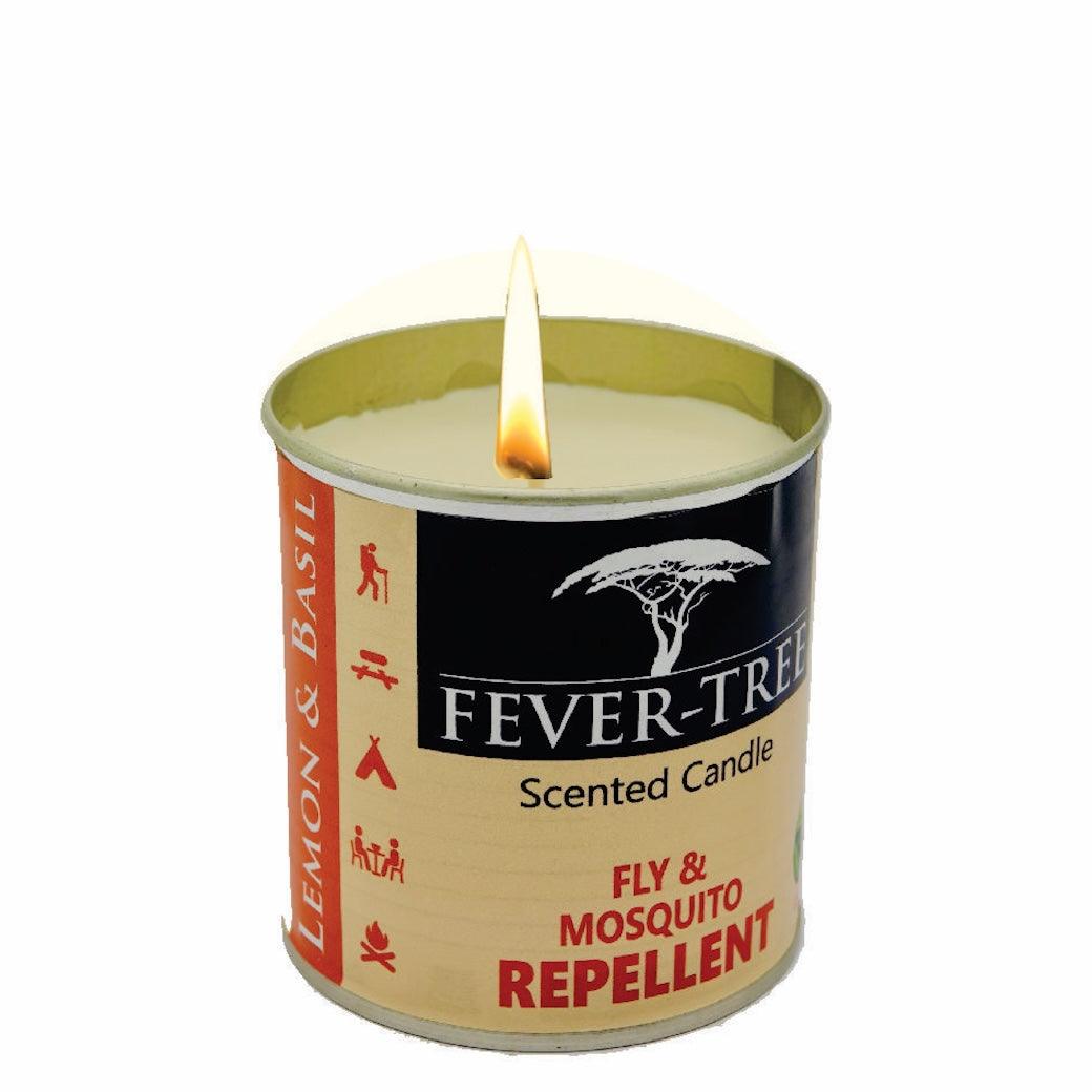 Fever-Tree Fly and Mosquito Repellent Candle - Lemon and Basil - Livestainable.co.za