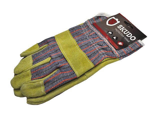 Skudo Gloves Pigskin Candy Stripe - Livestainable.co.za