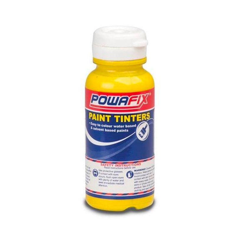 Powafix Paint Tinters Bright Yellow 50 Ml - Livestainable.co.za