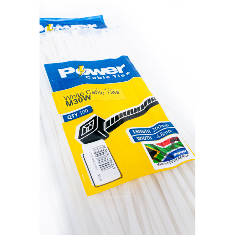 Power Cable Ties 300mm X 4.8mm Pk 100 - Livestainable.co.za