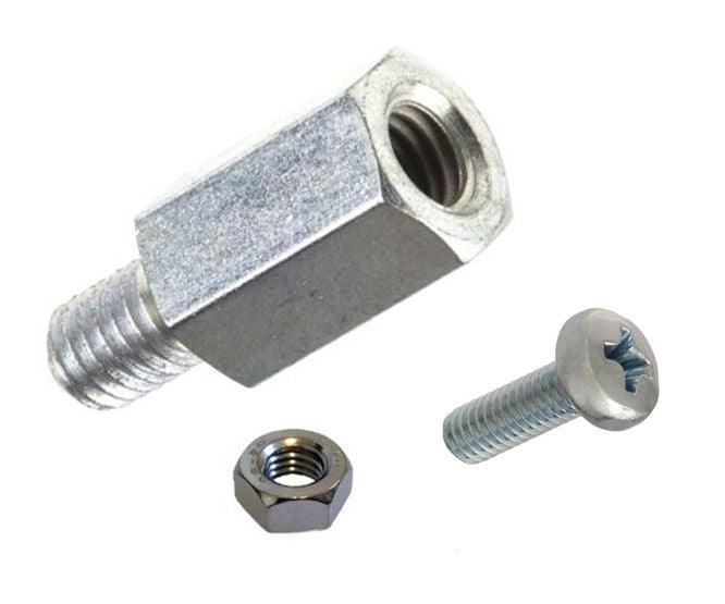 Nickel Metal Spacer Mal Fem M3x1x10mm Kit Tba - Livestainable.co.za