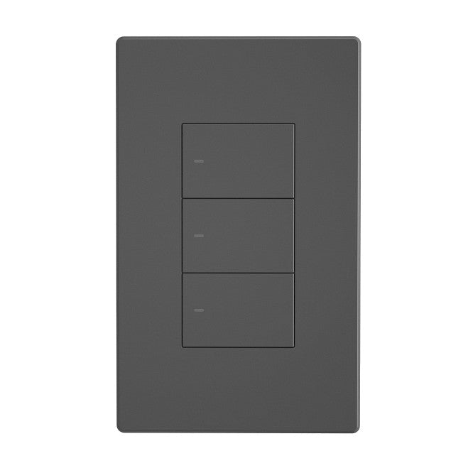 M5 3 Ch Wi Fi Smart Wall Switch 240 Vac 10 A Black M5 3 Ch B