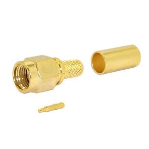 Sma Plug Crimp Rg58 5mm Inline Gold M5000 Lz - Livestainable.co.za