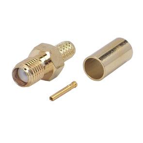 Sma Socket Crimp Rg58 U 5mm Gold Plated M5004 Lz - Livestainable.co.za