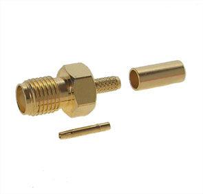 Sma Socket Crimp Rg174 U, Gold M5004 Pz - Livestainable.co.za