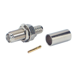 Sma Socket Crimp Rg58 5mm, Thread 10mm Long M5006 L