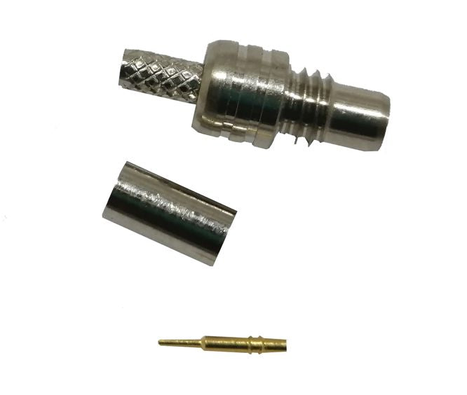 Smc Plug Crimp Rg174, Gold M52020