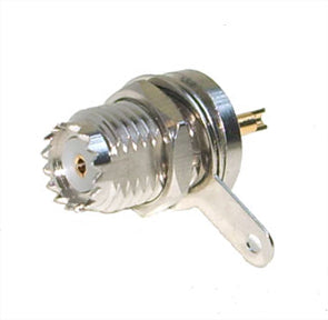 Uhf Socket(mini) Solder Bulk Head M55320