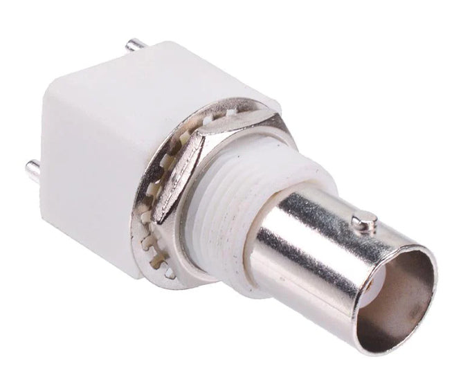 Socket Bnc P/M Pcb Str (White) Thcq9 Kebjjzc