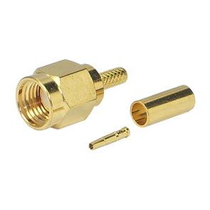 Sma Plug(reverse) Crimp Rg174, Gold M579600 P - Livestainable.co.za