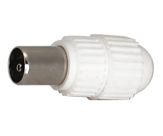 Plug Tv Coax In Line Metal/Pla M5839
