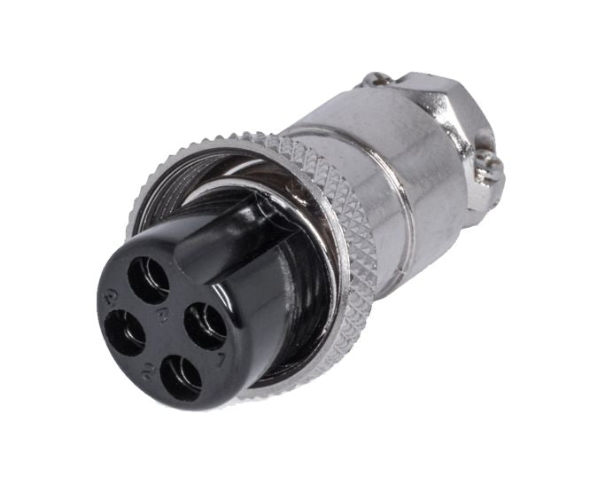 4 W 16mm Mic Socket 5 A 125 V Aviation Connector M5900 C