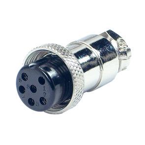 6 W 16mm Mic Socket 5 A 125 V Aviation Connector M5900 E - Livestainable.co.za