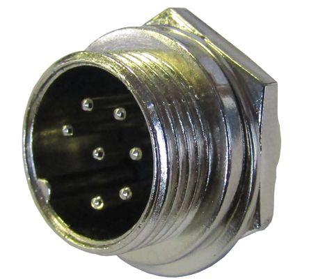 7 W 16mm P/M Mic Plug 5 A 125 V Aviation Connector M5902 F - Livestainable.co.za