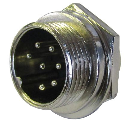 7 W 16mm P/M Mic Plug 5 A 125 V Aviation Connector M5902 F