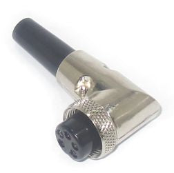 Socket R/A 5 Pin For Microphone M590300 D