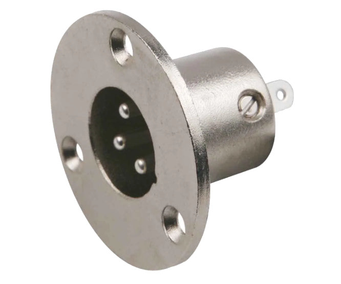 Plug P/Mnt 3 Pin Rnd Mic Xlr M59200