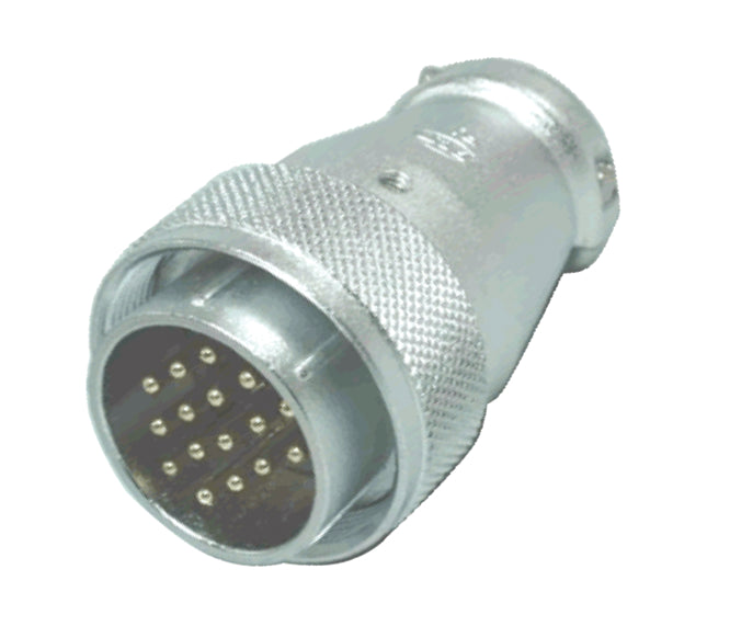 Circular Power Conn M30 16 W Plug In Line M595725 P