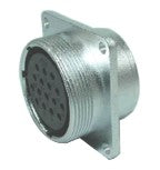 Circular Power Conn M30 20 W Socket Panel Mnt M595727 T
