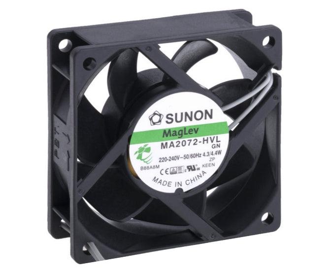 220 V Axial Fan 70sqx25mm Maglev 28 Cfm Lead Ma2072 Hvl.Gn - Livestainable.co.za